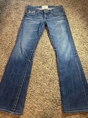 Big Star LIV Women's Blue Flared Denim Jeans 1